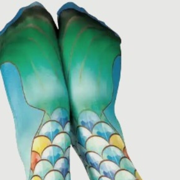 Bits and Pieces Mermaid Socks, 3 Pairs - Picture 6 of 6